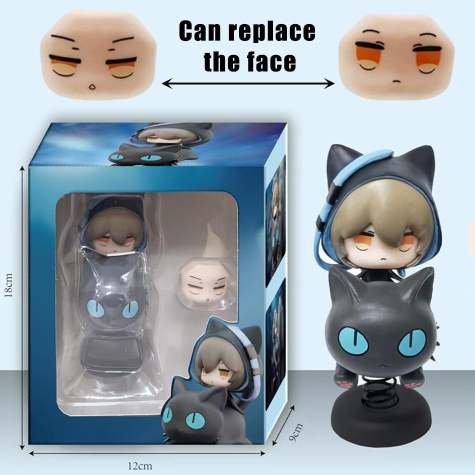 Newest Arknights LIN/Phantom Noodle Stopper Anime Figure Bishoujo Ornament Collectible Model Toy Doll withbox decoration gifts