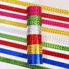 Laser tape, colored reflective gift decorative tape, color card wrapping, self-adhesive decorative handmade tape