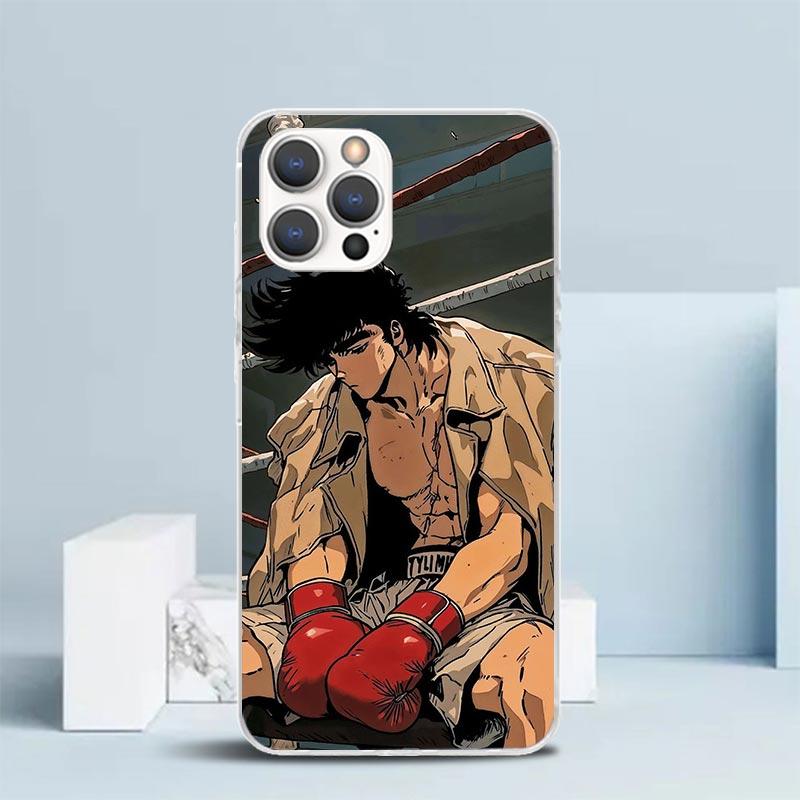 Hajime No Ippo Comics Soft Cover for iPhone 16 17 Air 15 14 Pro Max 16E Phone Case 13 Mini 12 11 7 SE 8 Print Pattern Fit Cases