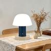 Vintage Touch Mushroom Table Lamp - Three-Color Night Light for Bedroom Decor
