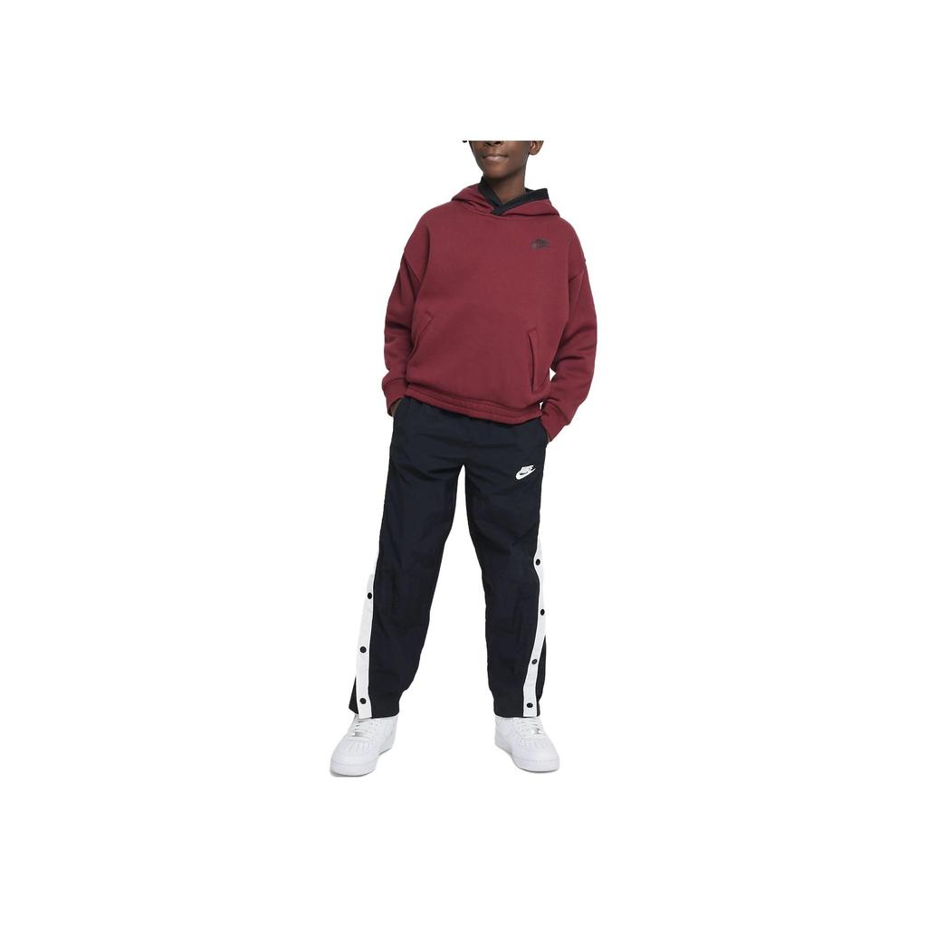 Nike Mikina s potiskem loga abecedy s oboustranným designem Dětské topy Červená DX5518-677