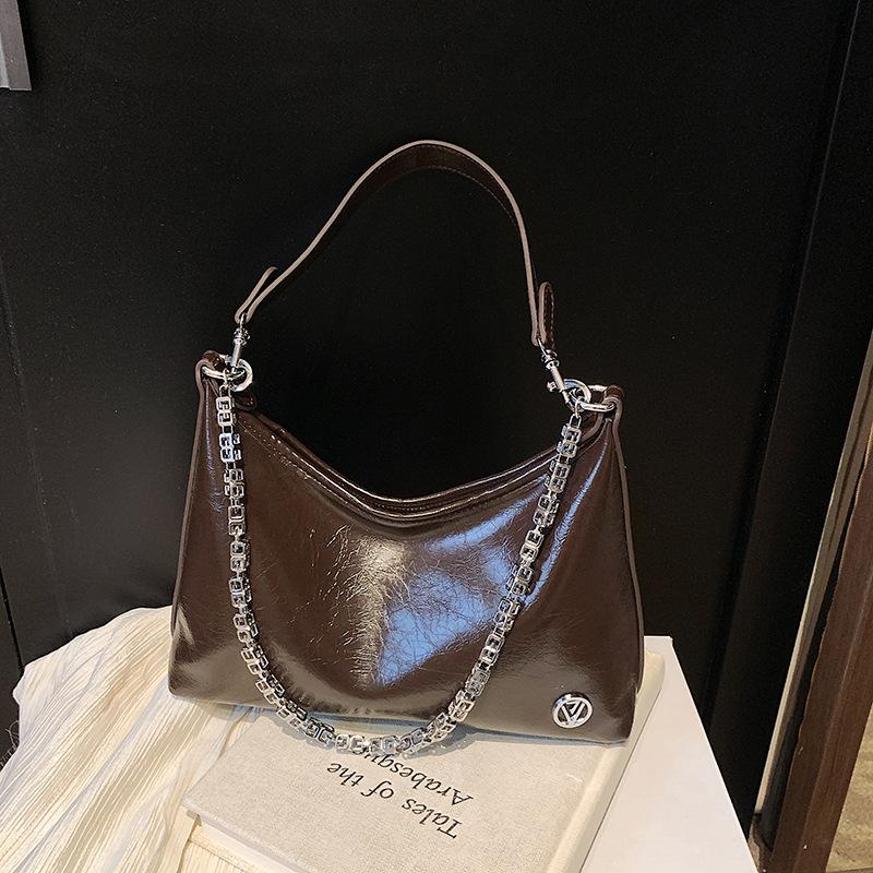 Premium Underarm Dumpling Bag Women's New Trendy Fashion Chain Shoulder Bag Casual Messenger Bag