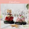 Bunny Creative Flower Animal Characters Building Blocks Set For Fun Children