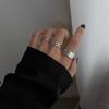The Tide Cool Ring Set Female Korean Ring Ring Net Red Jewelry Not Fade Color Ring Cold Wind Hip Hop Index Finger Ring