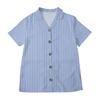 Women's Fashionable Casual Short-sleeved Retro Button Cardigan Top