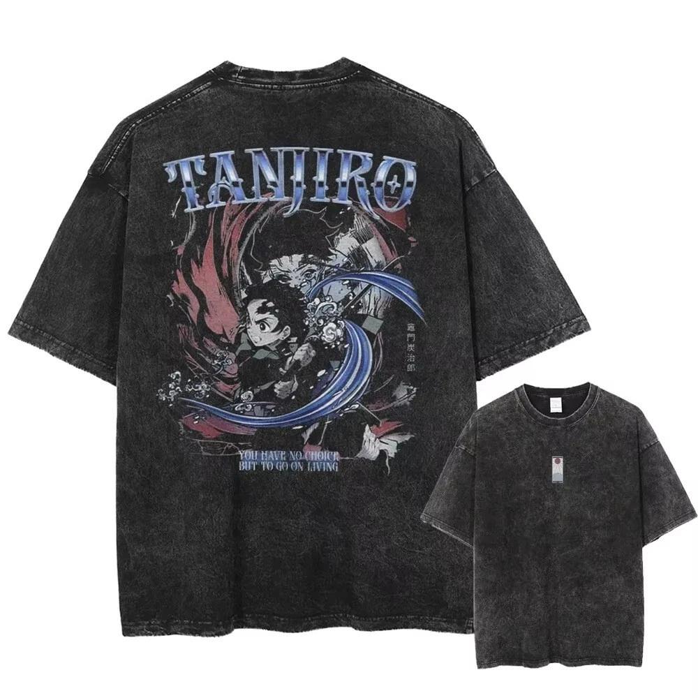 Demon Slayer Tanjirou Anime Manga T-Shirt Tee Undershirt 100% Cotton Cotton XL