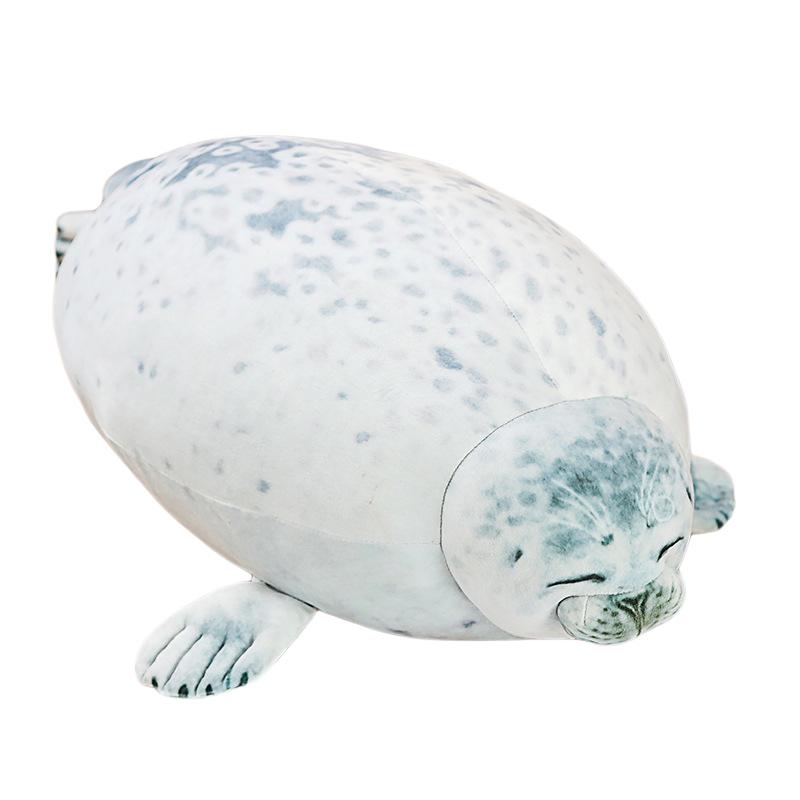 30~80Cm Nieuwe Zelfklevende Pluche Speelgoed Gevuld Waterdier Pop Kawaii Pluche Knuffel Troostend Ultra Zacht Elastisch Pluche 5 Maten About 78cm