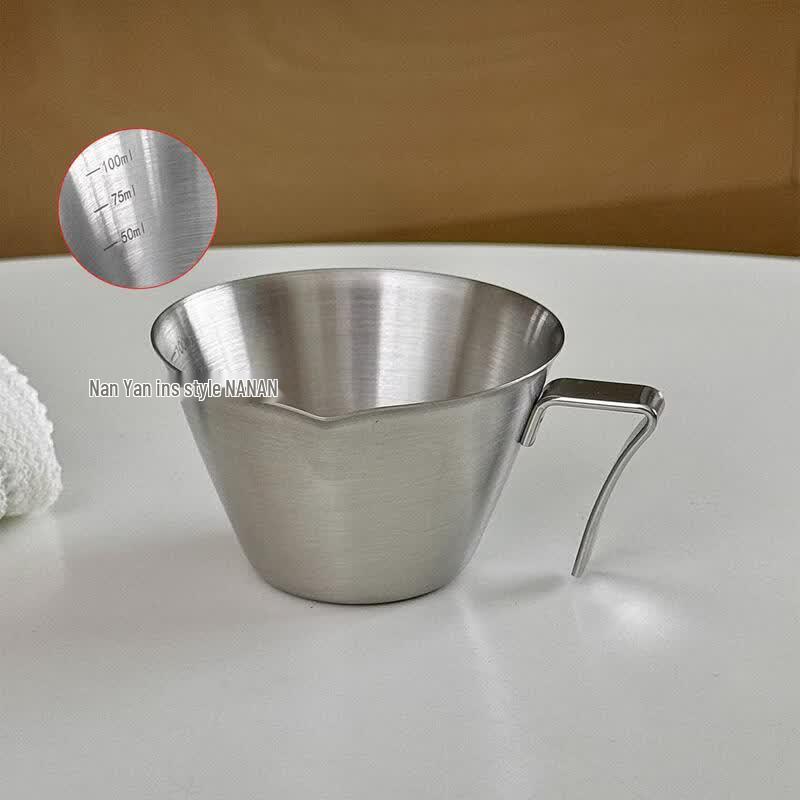 Qivei 304 Stainless Steel Espresso Measuring Cup