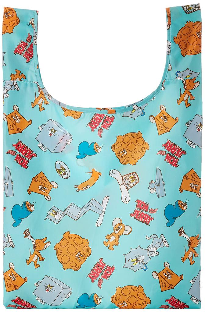 Marushin Eco Tom and Jerry Comical Cute x W40 x D20cm 12 x Made with Recycled Product 4105012100 Bag, Pattern, Merchandise, H63.5 (Folded 12cm),
