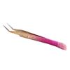 Double Ended Silicone Nail Art Tweezers with Pressing Head Nail Stickers Rhinestones Pick Up Clip Eyelash Extension Makeup Tools