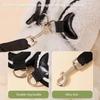 Lamb Velvet Pet Harness Leash Adjustable Vest Dog Walking Rope Pet Chest Strap Set  French Bulldog