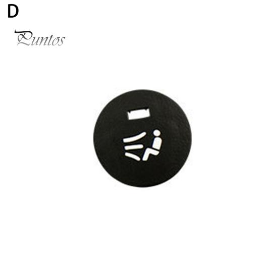 Capac butonului de instalare ușoară profesională utilă E60 Buton de comutare al panoului de aer condiționat