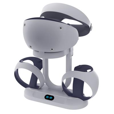 Nabíjecí dokovací stanice VR Headset Nabíjecí stojan s úložným prostorem Herní příslušenství Kvalitní materiál ABS Kompaktní - Používá se pro PS-VR2