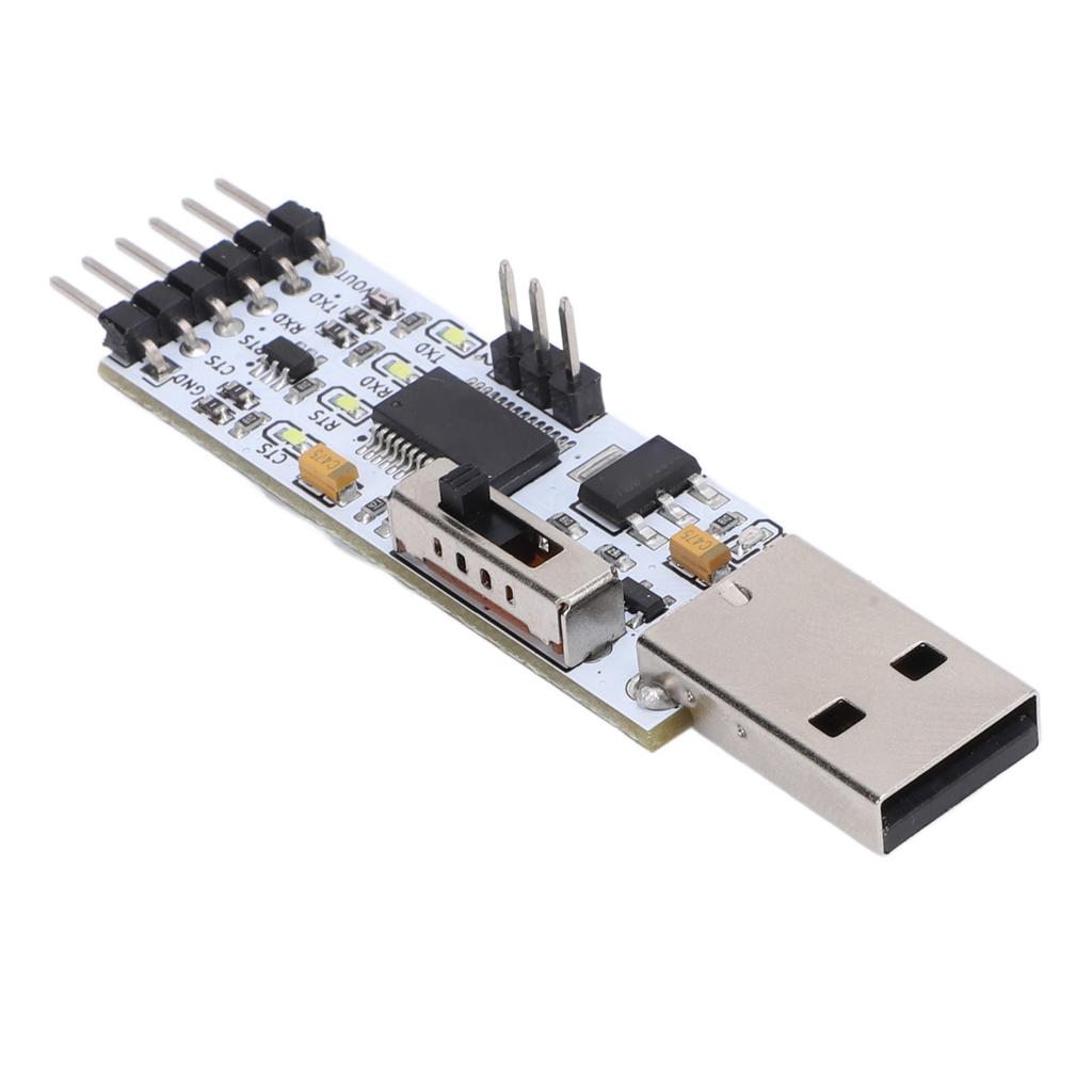 USB zu TTL Seriell Konverter Adapter FT232 Modul RTS CTS DTR DCT Downloader mit Kabel für Mikrocontroller