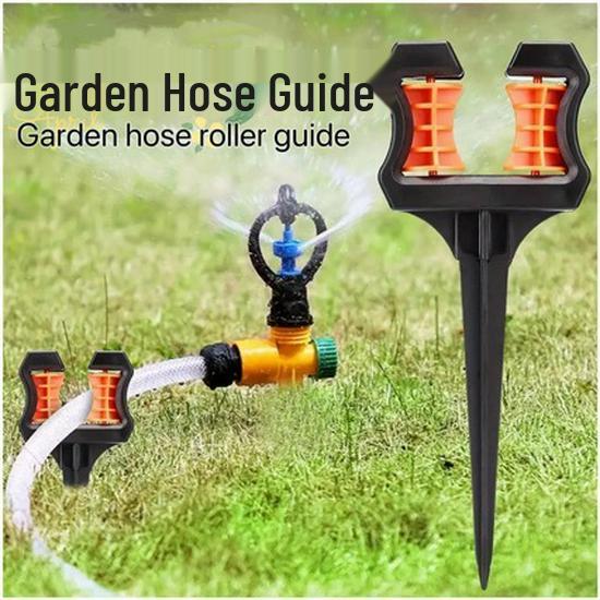 Anti-Tangle Garden Hose Stake & Guide Holder