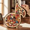 Wooden Material Music Note Puzzle Musical Note Shaped Musical Instrument Puzzle  Music Lovers