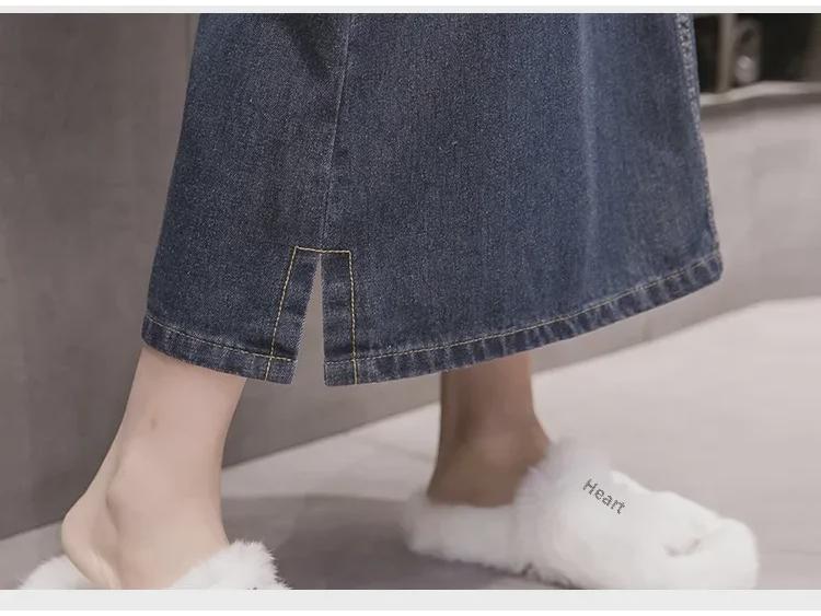 Summer 2025 Women's Casual Slim Denim Overall Dress