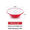 Melamine Imitation Porcelain Condiment Bowl: Small Dipping Sauce Bowl for Hot Pot, Barbecue, Buffet, and Restaurants.