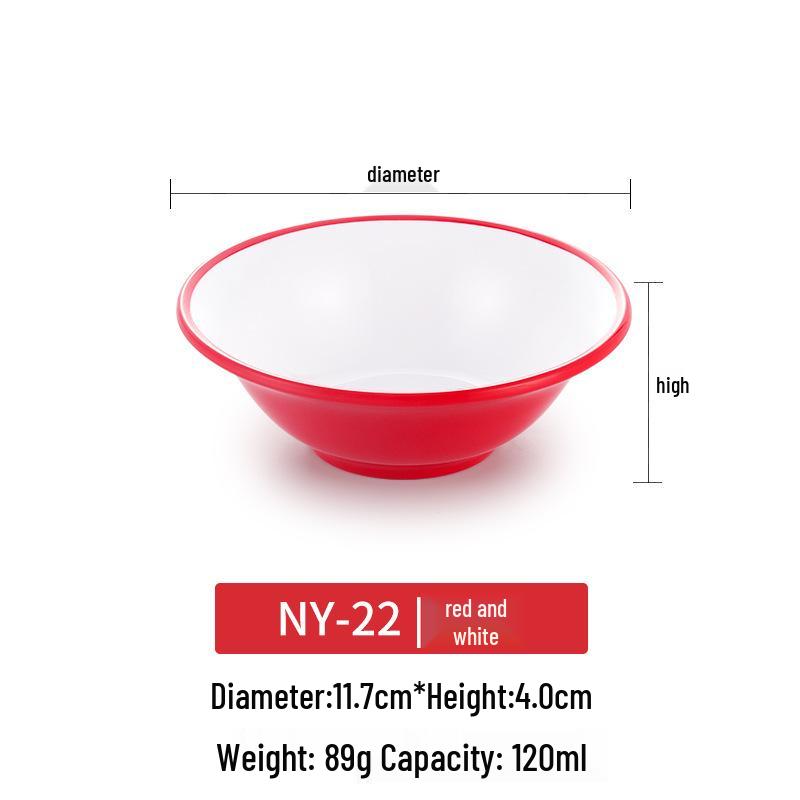 Melamine Imitation Porcelain Condiment Bowl: Small Dipping Sauce Bowl for Hot Pot, Barbecue, Buffet, and Restaurants.