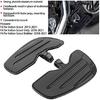 Aramox Motorcycle Footpeg,Aluminum Front Floorboards Foot Pegs Footboard Accessory Kit Fit for Indian /Sixty/Bobber 2015(Black)