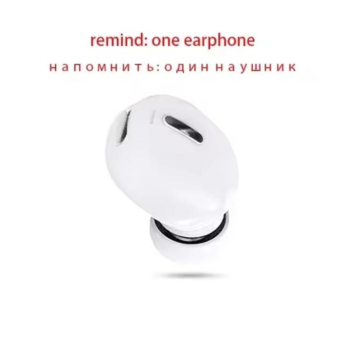 

2025 X9 Wireless Earphone Bluetooth-compatible 5.0 With Mic Single in-Ear Sports Headset For Xiaomi Huawei Stereo Sound Headphones