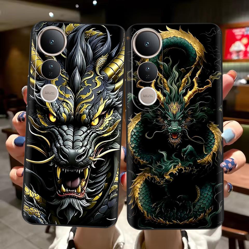 For Vivo V50 Lite Case Cute Cartoon Painted Phone Case For vivo V50 Lite 4G 5G Protection Shockproof Shell Back Cover Protection