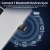 USB Bluetooth 5.4 Audio Adapter Bluetooth Receiver & Transmitter USB 5.4 Dongle for Bluetooth Keyboard/Mouse/Headphone/Speaker/Printer
