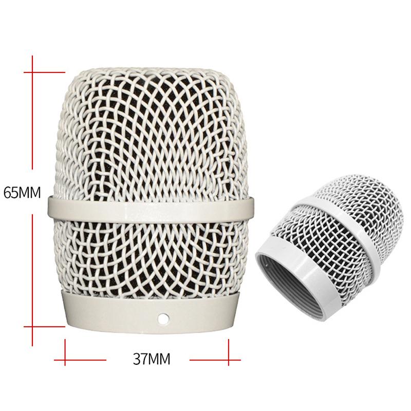 Replacement Steel Mesh Microphone Grill Head Microphone Grille Replacement Head