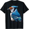 Blue Jay Cool Sunglasses T-Shirt