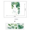 Tropical Leaves Plant Wall Stickers Decal Decor Art Mural for Living Room Bedroom