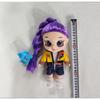 Demon Slayer Cute Dolls Anime Kpop Demon Hunter10 Inch 5D Eyes Dolls Five Joints Movable Figure with Music Most Popular Gift