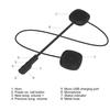 MH04 Bluetooth-compatible 5.0 Rechargeable HiFi Stereo Motorcycle Headset Helmet Headphone