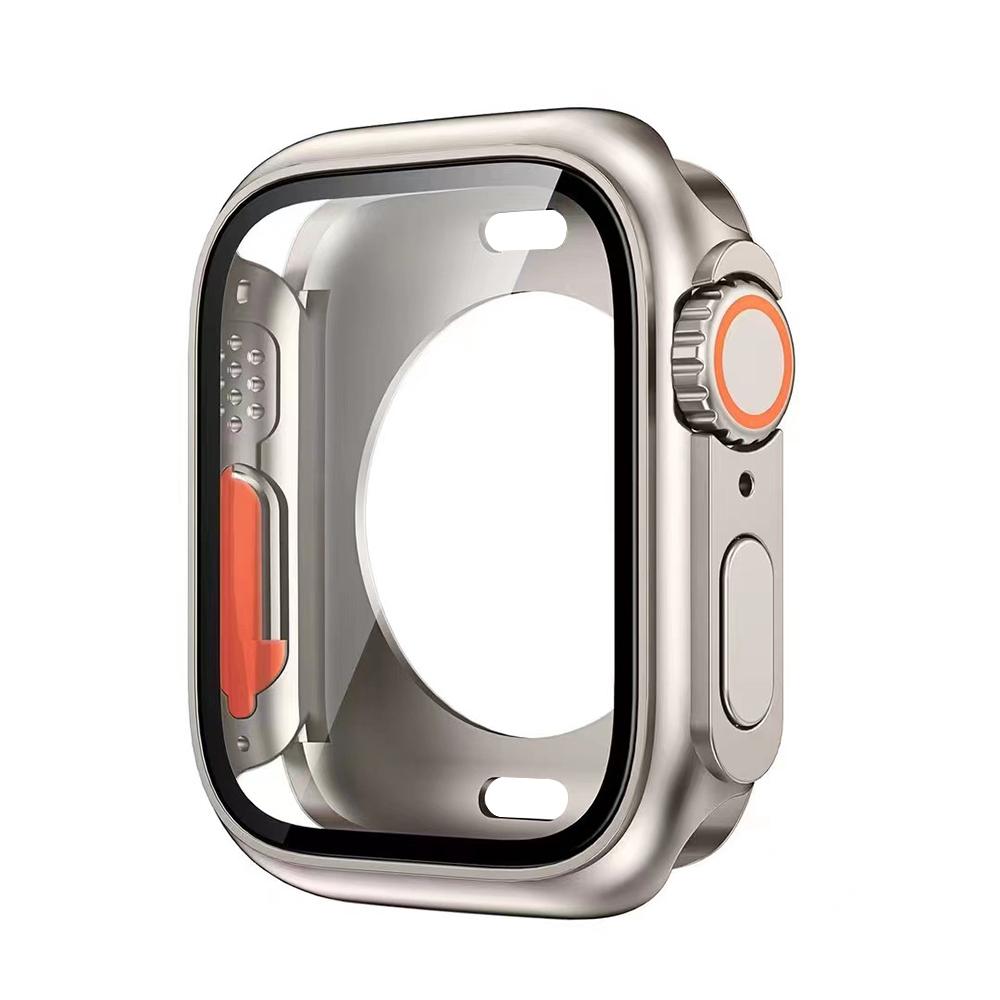 Coque Protection Écran pour Apple Watch Cover 46mm 42mm 45mm 44mm 41mm 40mm Pare-chocs Protecteur Dur en PC pour Iwatch 11 10 9 8 7 6 5 SE
