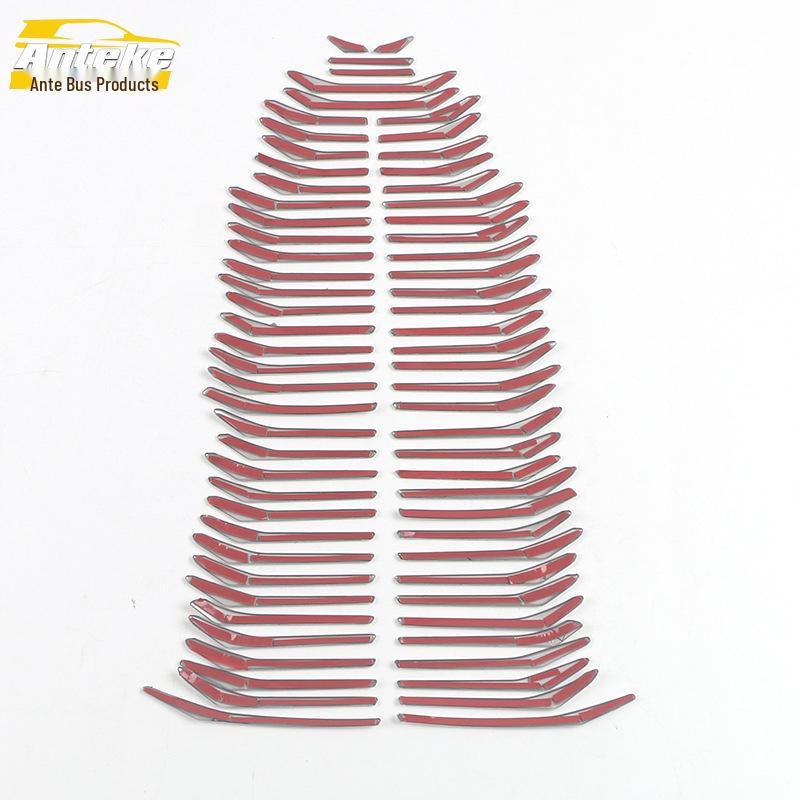 21 Crown Highlander Front Upper Grille Trim & Bumper Middle Bright Strip Modification