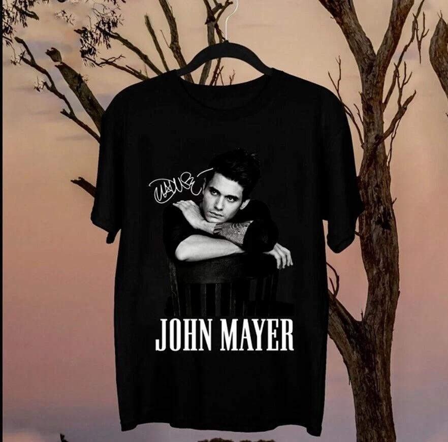 

John Mayer Signature Cotton Black All Size Men Women Classic Shirt BL1707 Unisex T-Shirt S