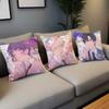 Love and Deepspace chibi Sylus Rafayel fanart Comfortable soft Pillow Case for Sofa Living Room Home Decor Protective Covers
