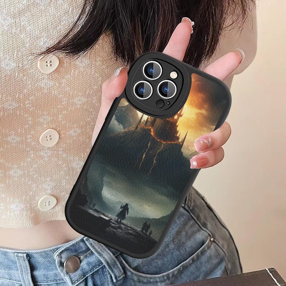 L-Lord-Of The-Rings Phone Case Hard Leather For iPhone 18 16 15 14 13 12 Mini 11 14 Pro Max Xs X Xr 7 8 Plus Fundas