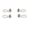 2 Pairs Bike Missing Link Alloy Steel Smoothing Edge Polished High Strength 10 Speed Quick Link for