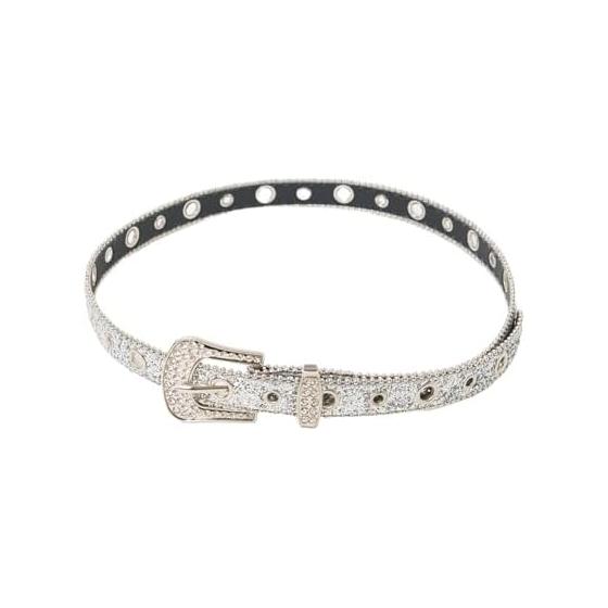 [Wego] L Bijou Buckle Lam Belt Women s