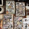40 Stück/Los Notizblöcke Material Papier Die Vergangenheit wieder aufleben lassen Junk Journal Scrapbooking Karten Retro Hintergrund Dekorpapier