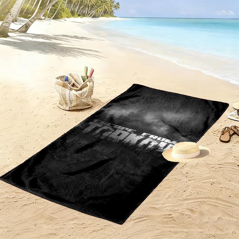 Escape Tarkov Print Beach Towel Large Soft Quick Dry Towel For Beach Camping Swimming
