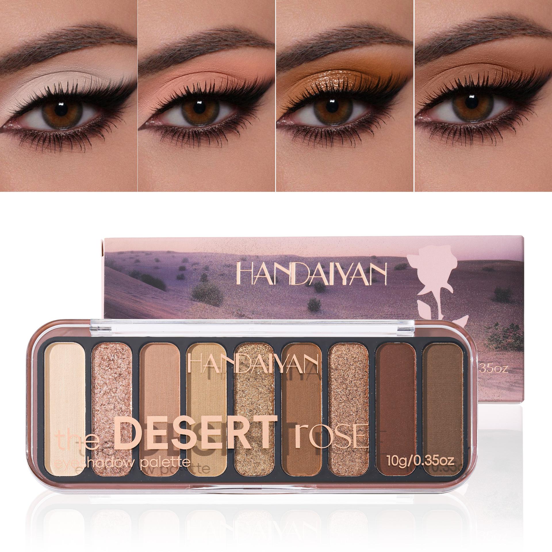 

Палитра теней для век Nine Matte Pearl Earth Color, водостойкая, Fine Flash Box, премиум-палетка теней для век, макияж для глаз, макияж для глаз