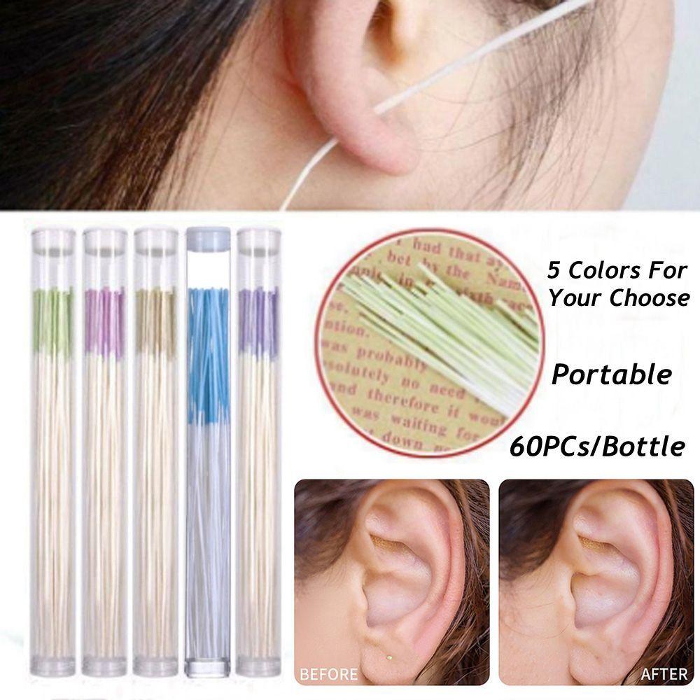 Ear Hole Deodorant Ear Dirt Floss Ear Piercing Cleaner Earrings Hole Floss Ear Cleaning Floss
