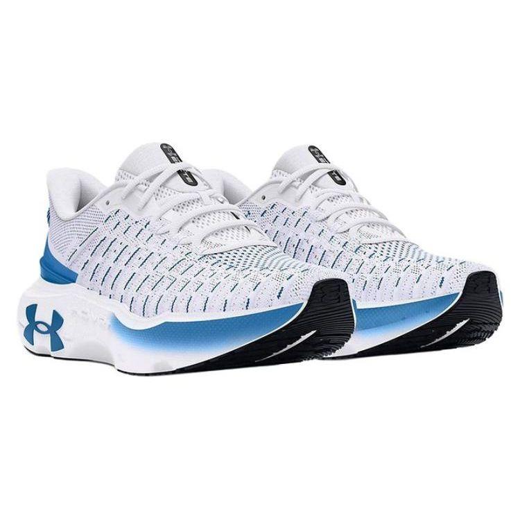 Under Armour Scarpe da Basket Lockdown 7 Uomo Bianco Blu 3027189-103