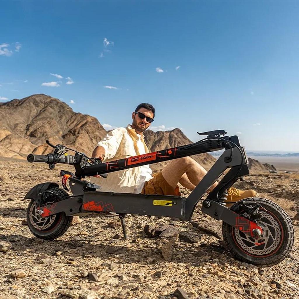 Kukirin G2 Ultra 10-inch 800Wx2 Dual Motor Adult Electric Scooter, 48V 18AH, Maximum Range 55km, Maximum Load 120kg, Black