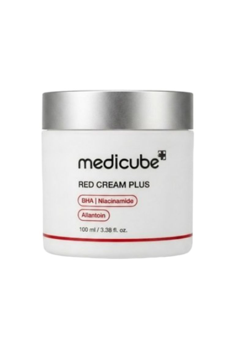 MEDICUBE Red Cream Plus Soothing Hydrating Moisturizer for Acne-Prone Skin