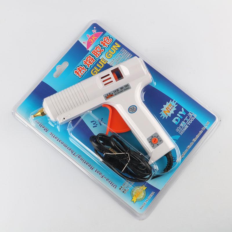 Household Small-Size Glue Gun with Temperature Control & 7-11mm Glue Sticks