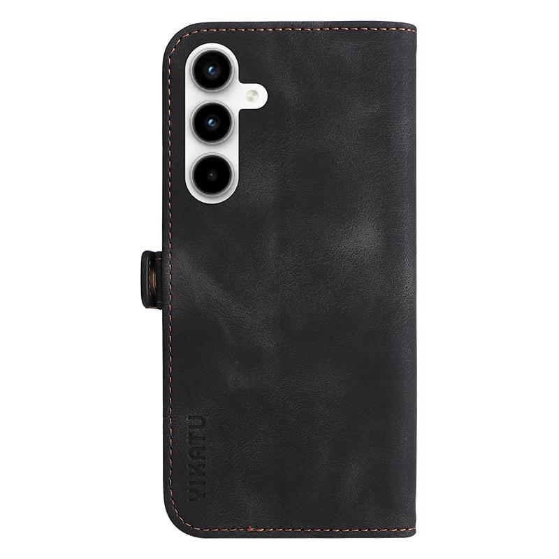 YIKATU YK-002 For Samsung Galaxy A35 5G Wallet Case PU Leather Flip Stand Phone Cover with Outer Card Slot