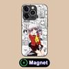 Charlotte Tomori Nao Glass MagSafe Mobile Phone Case for iPhone 17 16 15 14 13 12 11 Air Pro Max Plus Mini Colorful Cover