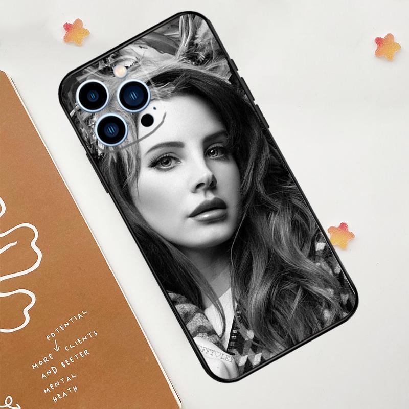 

Lana Del Rey Phone Case For iPhone 17 Pro Max 11 14 15 16 Pro Max 12 13 mini 16 Plus 16e 17 Air Funda iPhone 16Pro MAX
